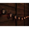 Morocco Solar Powered String Lights 8pk - Flame Effect -Garden Furniture Sales 392882 8pk morocco solar powered string lights