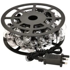 Eveready Mains Powered LED Festoon Bulb String Lights 100pk - Cool White -Garden Furniture Sales 392911 eveready 100 mains operated festoon bulb string lights