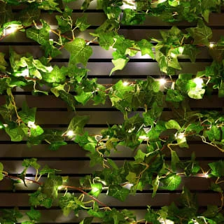 Solar Powered Artificial Ivy Garland 5m 5 Solar Powered Artificial Ivy Garland 5m - Image 3
