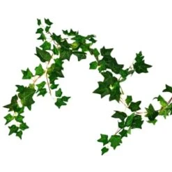 Solar Powered Artificial Ivy Garland 5m 10 Solar Powered Artificial Ivy Garland 5m -Garden Furniture Sales 392926 5m ivy garland with 60 warm white solar leds 5