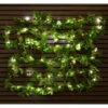 Solar Powered Artificial Ivy Garland 5m -Garden Furniture Sales 392926 5m ivy garland with 60 warm white solar leds1