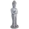 B&M Large Standing Buddha Ornament -Garden Furniture Sales 392982 large standing buddha