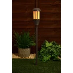 Solar Powered Flame Effect Tiki Torch 7 Solar Powered Flame Effect Tiki Torch -Garden Furniture Sales 392994 solar powered flame effect tiki torch 3