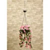 Solar Powered Artificial Floral Hanging Basket 1 Solar Powered Artificial Floral Hanging Basket -Garden Furniture Sales 393030 solar powered artificial floral hanging basket1