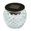 Solar Powered Faceted Glass Table Light -Garden Furniture Sales 393032 solar powered faceted glass table light 2