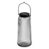 Solar Powered Tinted Glass Lantern -Garden Furniture Sales 393033 solar powered ribbed tinted glass lantern 2