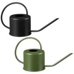B&M Metal Watering Can - Green -Garden Furniture Sales 393044 metal watering can group
