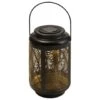 B&M Urban Eden Solar Powered Metal Lantern -Garden Furniture Sales 393057 urban eden solar powered metal lantern