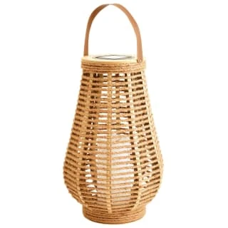 Large Solar Powered Natural Lantern 3 Large Solar Powered Natural Lantern