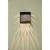 Decorative Solar Powered Fence And Wall Light -Garden Furniture Sales 393082 decorative solar powered fence and wall light