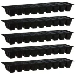 B&M Seed Trays 5pk - Small -Garden Furniture Sales 393174 5 seed trays group