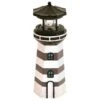 B&M Lighthouse Ornament With Rotating Solar Light - Grey -Garden Furniture Sales 393263 lighthouse ornament with rotating solar light grey 2