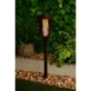 Santorini Flame Effect Post Lights 3pk -Garden Furniture Sales 393326 3 pack santorini flame effect post lights