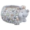 B&M Hedgehog Pebble Planter -Garden Furniture Sales 393674 hedgehog pebble planter