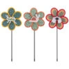 B&M Kids Insect Windmill Stakes 3pk -Garden Furniture Sales 393684 3pk kids windmills group