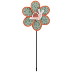 B&M Kids Insect Windmill Stakes 3pk -Garden Furniture Sales 393684 3pk kids windmills snail