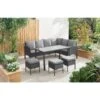 Bali Large Corner Dining Set -Garden Furniture Sales 393726 393727 bali large corner dining set