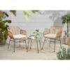 B&M Saint Lucia Armchair Bistro Set 3pc -Garden Furniture Sales 393739 393740 saint lucia luxury bistro set