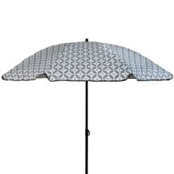 Garden Furniture Sales 12 B&M Urban Eden Printed Parasol 1.8m - Geo