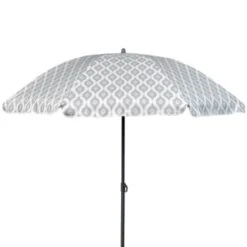 Garden Furniture Sales 16 B&M Ocean Air Printed Parasol 1.8m - Geo