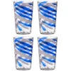 B&M Ocean Air Swirl Tumblers 4pk