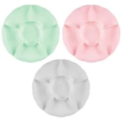 B&M Chip & Dip Bowl - Green -Garden Furniture Sales 394341 chip and dip bowls group