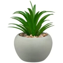 B&M Assorted Small Concrete Succulents -Garden Furniture Sales 394713 small concrete succulent
