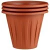 Terracotta Round Planters 3pk -Garden Furniture Sales 397064 3 pack terracotta round planters