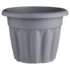 Round Planter 33cm - Grey -Garden Furniture Sales 397065 33cm round planter grey