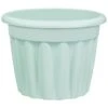 B&M Round Planter 40cm - Sage -Garden Furniture Sales 397071 40cm round planter sage