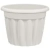 B&M Round Planter 40cm - Stone -Garden Furniture Sales 397074 40cm round planter stone
